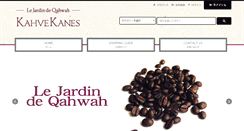 Desktop Screenshot of kahve-kanes.com